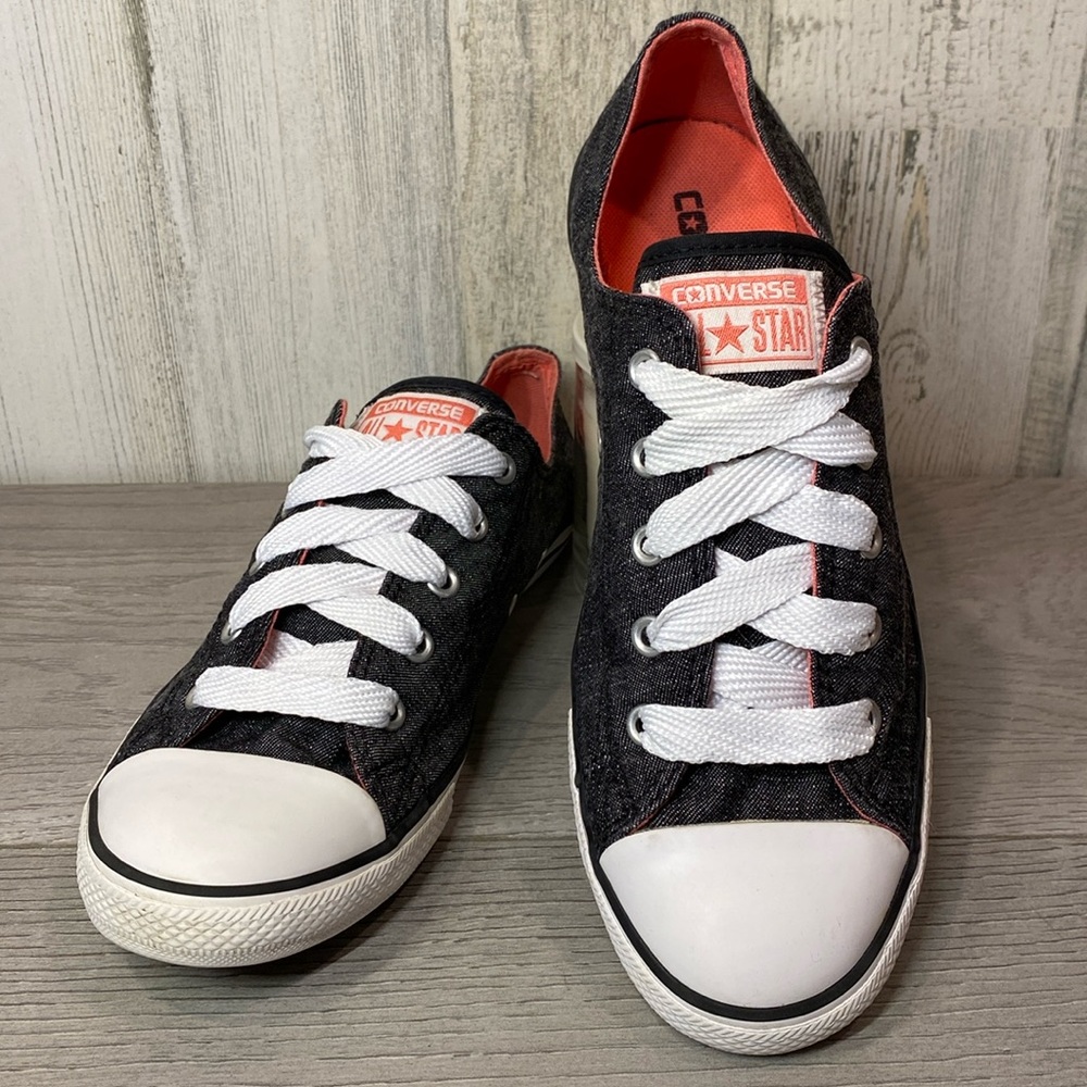 Converse Gray Canvas Sneakers Low-Top